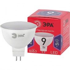Лампа LED GU5.3/MR16 софит,  9W, 6500K, 720Лм, ЭРА [MR16-9W-865-GU5.3 R]