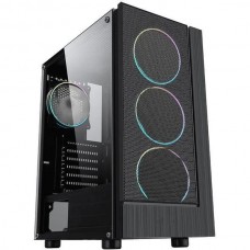 Корпус без БП Formula F-33RGB ATX 5x120mm 2x140mm 2xUSB2.0 1xUSB3.0 черный