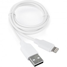 Кабель USB - Lightning, 1.0м, Cablexpert [CCB-USB-AMAPO2-1MW] белый