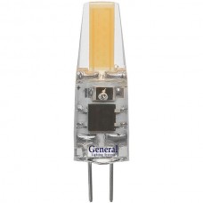 Лампа LED G4, 3W/12В, 4500K, 190Лм, силикон COB, GL [GLDEN-G4-3-C-12-4500]