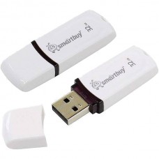 Накопитель USB Flash 64Gb SmartBuy Paean White