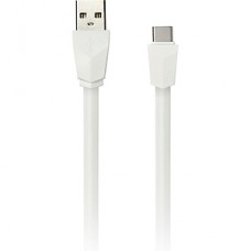 Кабель USB - Type-C, 1.0м, SmartBuy [iK-3112r white] плоский, белый