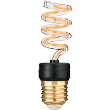 Лампа LED E27 спираль прозрачная, 6W, FILAMENT, 2700K, 500Лм, Thomson [TH-B2384]
