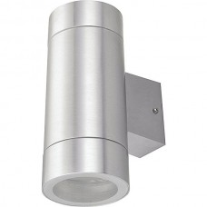 Светильник фасадный 2xGX53, IP65, 90*205*140, GL [GWL-2GX53-M-IP65 CHROM] хром