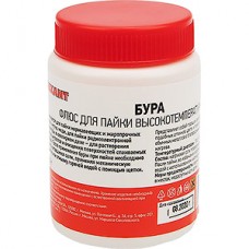 Флюс для пайки БУРА, 100гр, банка, REXANT [09-3657]