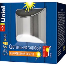 Светильник фасадный на сол/бат 4LED, 1хАА, 300mAh, IP44, Uniel [USL-F-150/МТ090 SUPERBRIGHT]