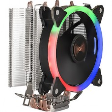 Кулер ExeGate DM EXX400-PWM.RGB S775/1155/56/50/1200/AMD, TDP 140W, вент-р 120мм, 1200-2100RPM, PWM