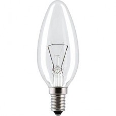 Лампа накаливания 60Вт Е14 B36 прозрачный свечка, Калашниково