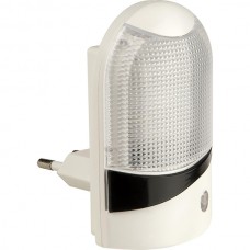 Светильник ночник LED 0.5W, в розетку,  фотосенсор, Uniel [DTL-310-Селена/White/4LED/0,5W/Sensor]