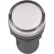 Лампа сигнальная AD22DS LED матрица d22мм 230В, IEK [BLS10-ADDS-230-K01] белый