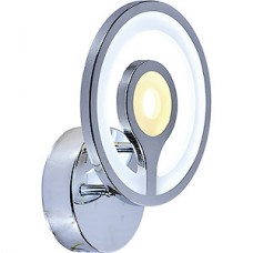 Бра LED 28W, 3000-6500K, 1900Лм, 190*235*75, планка, PL [8070/1W CHR] хром