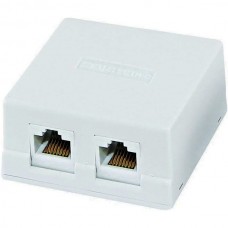 Розетка 2xRJ-45 CAT 5e, TDM [SQ1809-0004]