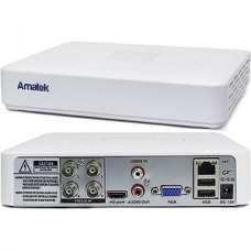 Видеорегистратор HDVR_Amatek AR-HT49X_4BNC[5MP Lite] / 8IP[5MP]; RCA[1]; HDD[10Tb]; H265+