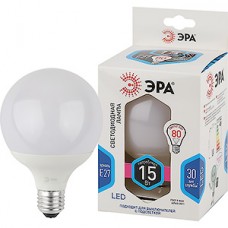 Лампа LED E27/G95 шар, 15W, 4000K, 1200Лм, ЭРА [LED G95-15W-4000K-E27]