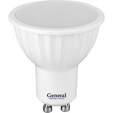Лампа LED GU10/MR16 софит,  5W, 4000K, 420Лм, GL [GLDEN-MR16-B-5-230-GU10-6500]