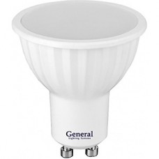 Лампа LED GU10/MR16 софит,  7W, 6500K, 560Лм, GL [GLDEN-MR16-B-7-230-GU10-6500]