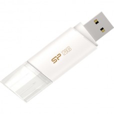 Накопитель USB Flash 128Gb Silicon Power Blaze B06, White, USB3.0