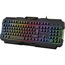 Клавиатура Jet.A Panteon M350, игровая, LED подсветка, черная, USB