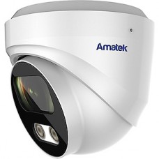 Камера Amatek AC-IDV802ME, купол, 8MP[2.8мм], mic, microSD