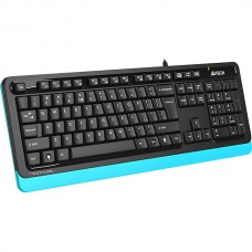 Клавиатура A4Tech Fstyler FKS10 черный/синий USB Multimedia
