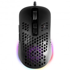 Мышь DEFENDER Shepard GM-620L, RGB, оптика, 7 кнопок, 12800dpi, USB [52620]