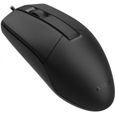 Мышь A4Tech OP-330, черная, USB