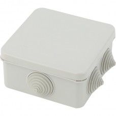 Коробка распаячная о/у 100*100*50мм, IP55, ЭРА [KORz-100-100-50-6gv][48] серая