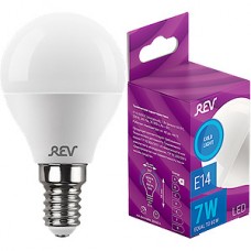 Лампа LED REV E14/G45 шар, 7W, 6500K, 560Лм [32503 1]