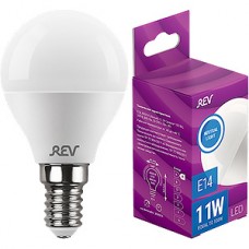Лампа LED REV E14/G45 шар, 11W, 4000K, 880Лм [32506 2]