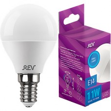 Лампа LED REV E14/G45 шар, 11W, 6500K, 880Лм [32507 9]