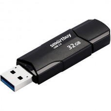 Накопитель USB Flash 32Gb SmartBuy CLUE Black USB 3.1