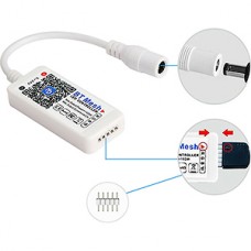 Контроллер ленты LED RGBW  5-24В, 5*4А, Bluetooth 4.2, ОГОНЕК [OG-LDL32]