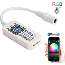 Контроллер ленты LED RGB  5-24В, 4*4А, Bluetooth 4.2, ОГОНЕК [OG-LDL33]
