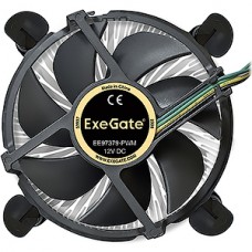 Кулер ExeGate EE97379-PWM S1155/1156/1150, 2400об, до 65 Вт, 23 dBA, алюминий [283279]