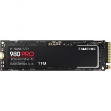 Накопитель SSD M.2  1Tb Samsung 980 Pro, R7000/W5000, PCI-E 4.0 x4 [MZ-V8P1T0BW]