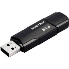 Накопитель USB Flash 64Gb SmartBuy CLUE Black, USB3.1