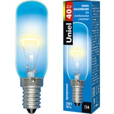 Лампа накаливания Uniel E14/F25 для холодильников и вытяжки,  40W [IL-F25-CL-40-E14]