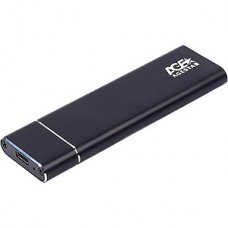Бокс HDD 2.5'' AgeStar 3UBNF5C, USB 3.0 Type-С - SATA M2 2280 B-key алюминий чёрный
