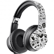 Гарнитура Defender B595 FreeMotion, черный принт, Bluetooth [63596]