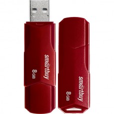 Накопитель USB Flash 8Gb SmartBuy CLUE Burgundy