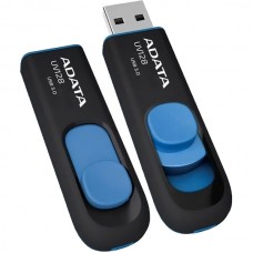 Накопитель USB Flash 128Gb A-DATA UV128 BLACK/BLUE, USB3.2