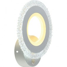 Бра LED 28W, 3000-6000K, 1900Лм, 210*180*50, планка, PL [8081/1W WHT] белый