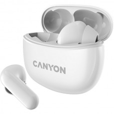 Гарнитура CANYON CNS-TWS5W, беспроводная TWS, White