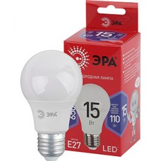 Лампа LED E27/A60 груша, 15W, 6500K, 1200Лм, ЭРА [LED A60-15W-865-E27 R]