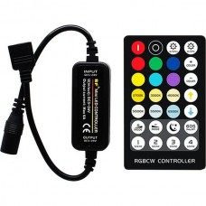 Контроллер ленты LED RGB мини  9-28В, 3*4А, Wi-Fi 2.4G [4L-RGB-WIFI+RF-12A 9-28V]