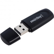 Накопитель USB Flash 32Gb SmartBuy Scout Black