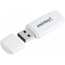 Накопитель USB Flash 64Gb SmartBuy Scout White