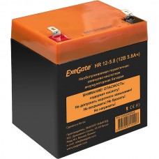 Батарея для UPS 12В/5.8Aч, Exegate [HR 12-5.8] (клеммы F2) [10]