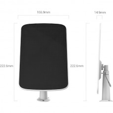 Солнечная панель_Ezviz Solar Charging Panel-D_для аккум.камер; 6В/4.2Вт; 223х156х15мм; IP65