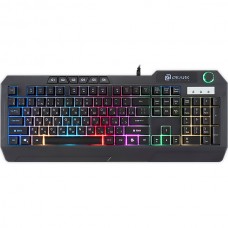 Клавиатура Oklick 715G, Multimedia for gamer LED, черный USB